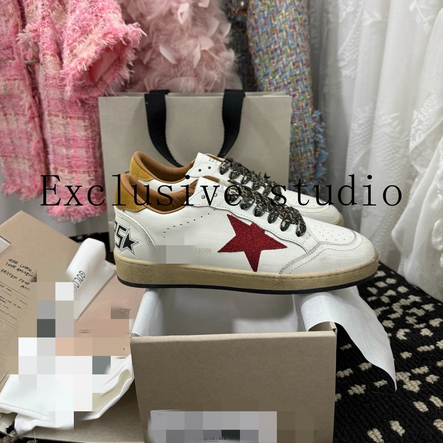 Golden Goose Sneakers Ball Star low-top star-detail — 27
