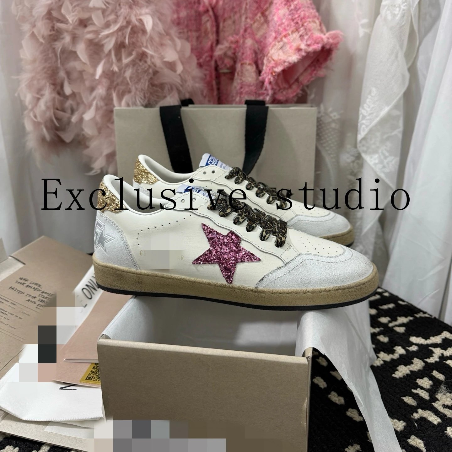 Golden Goose Sneakers Ball Star low-top star-detail — 29