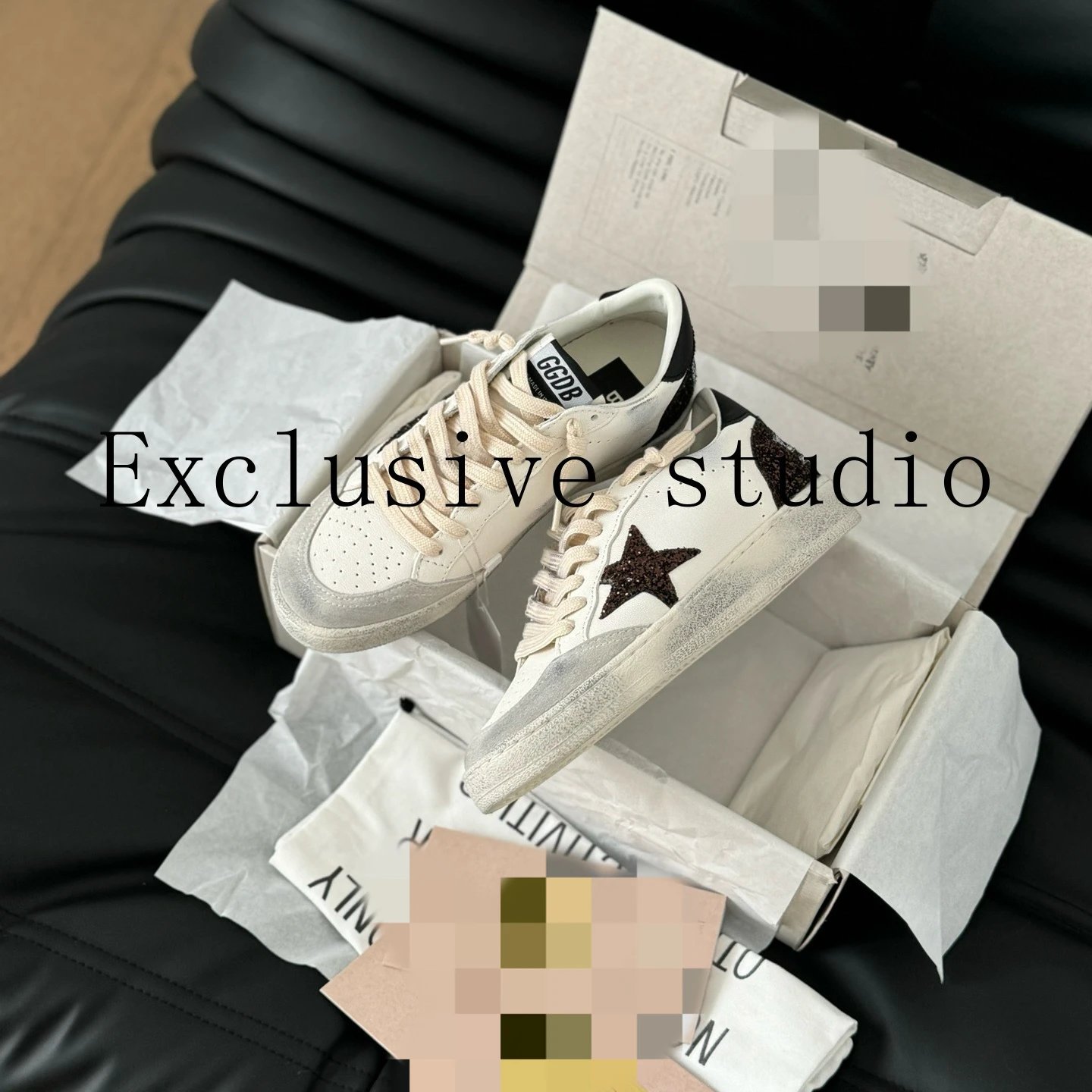 Golden Goose Sneakers Ball Star low-top star-detail — 1