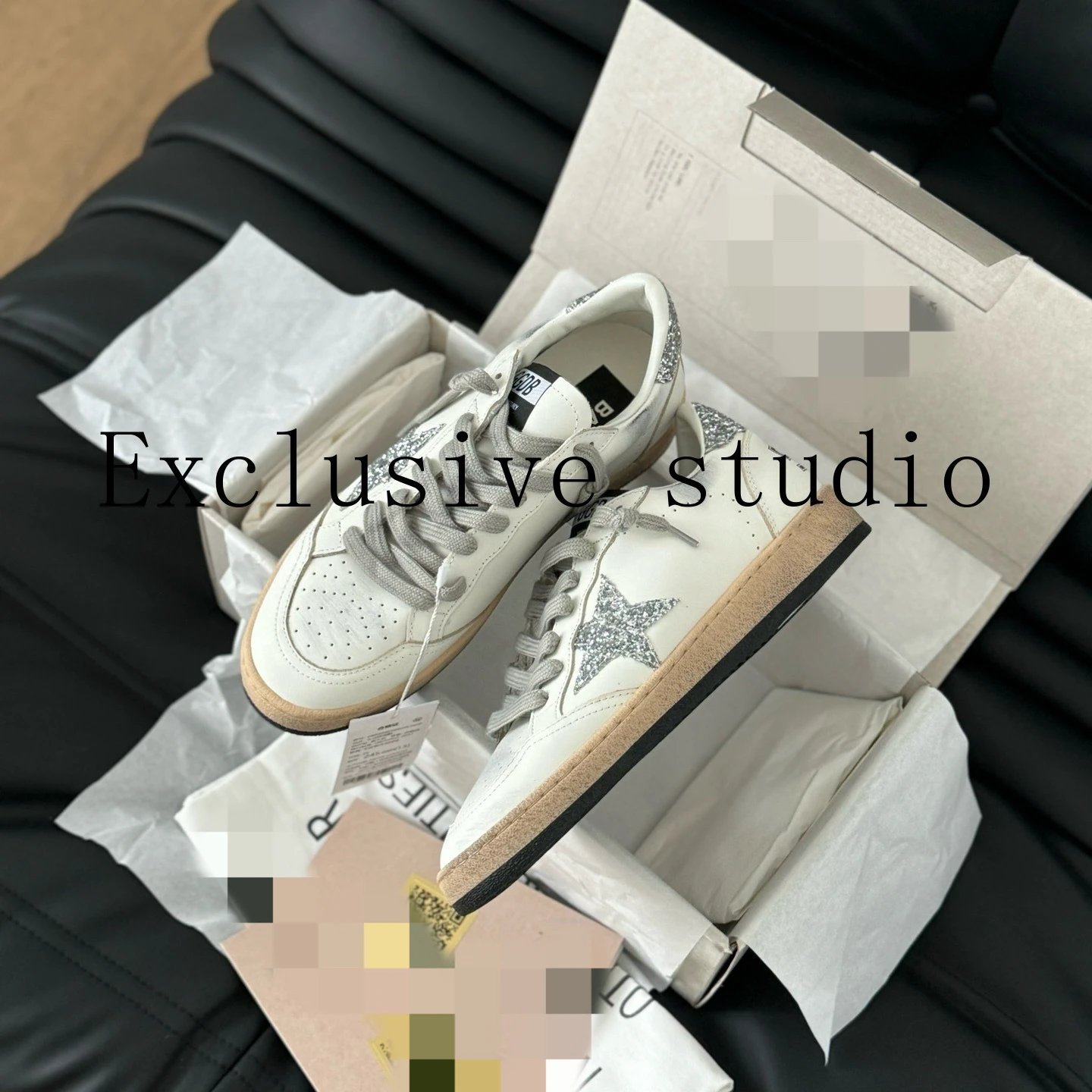 Golden Goose Sneakers Ball Star low-top star-detail — 2