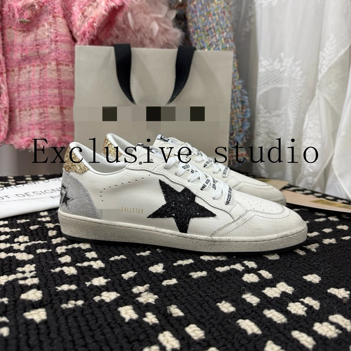 Golden Goose Sneakers Ball Star low-top star-detail — 15