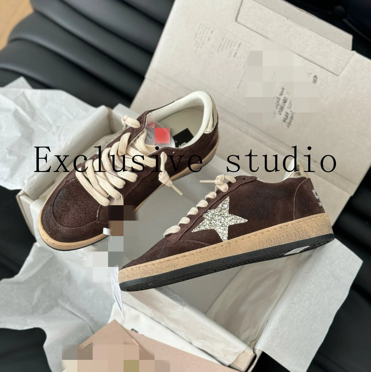 Golden Goose Sneakers Ball Star low-top star-detail — 6