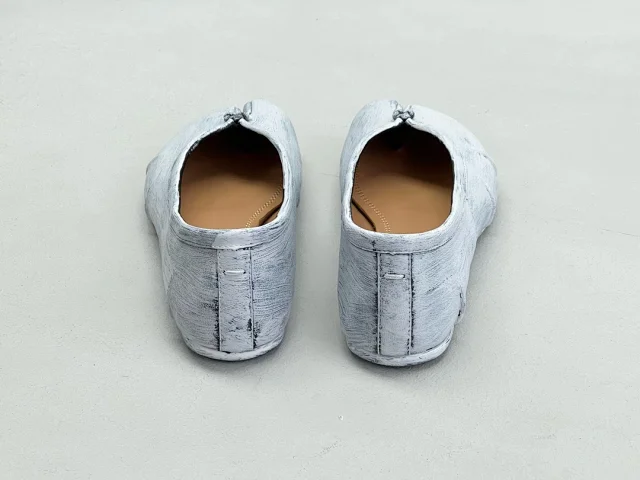 Maison Margiela Leather Shoes Tabi split-toe ballet flats product detail image 17
