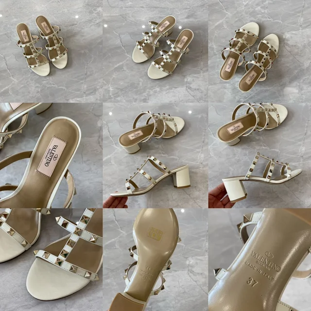 Valentino Garavani Casual Shoes Pointed-Toe Studded Ballet Flats product detail image 37