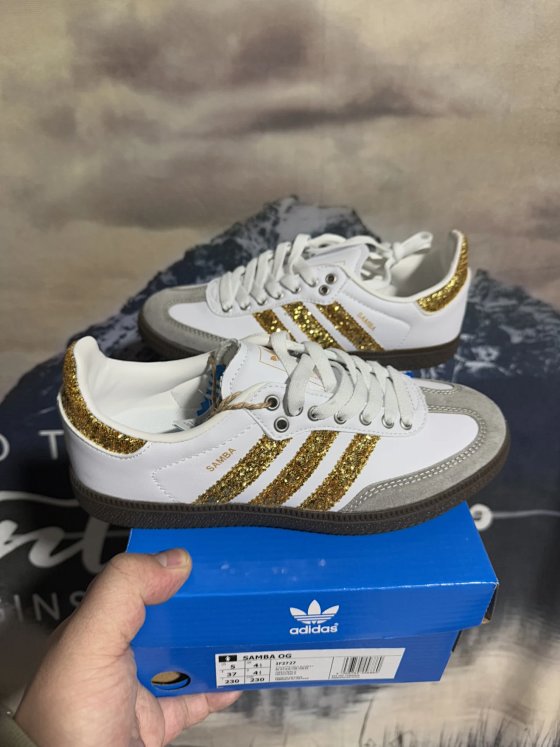 【 Make a friend/Top suede/Benchmarking the market 150 version 】 Adi De Xun shoes Gaile Clover OG Bermuda series classic retro De Xun style casual shoes sneakers board shoes low cut environmentally friendly De Xun platinum