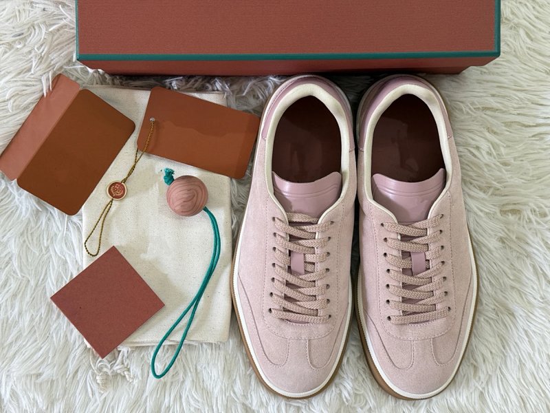 Model LP Training Shoes - Men's And Women's Casual Sneakers With Retro Leather Material