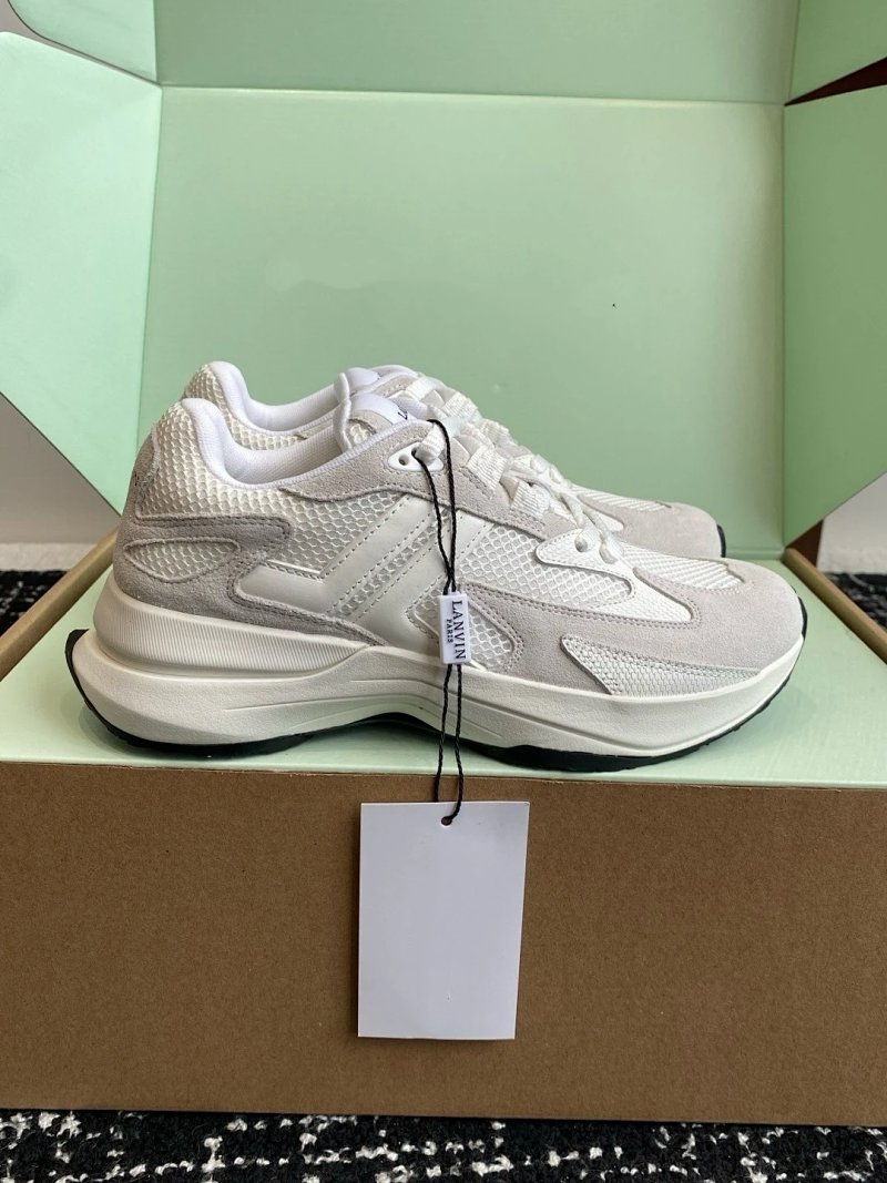 Thick-soled Dad Shoes With Breathable Mesh Fabric