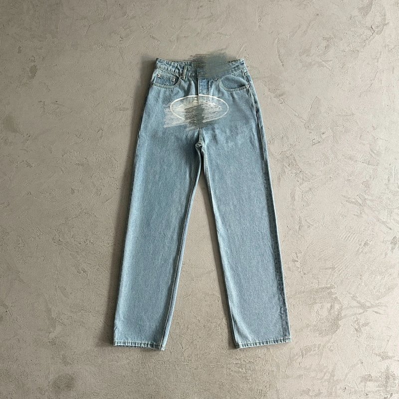 109¥CR island baggy jeans