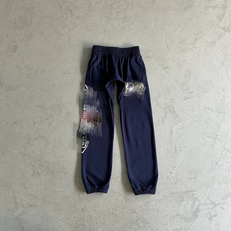 49¥ Eagle three-dimensional print pants
