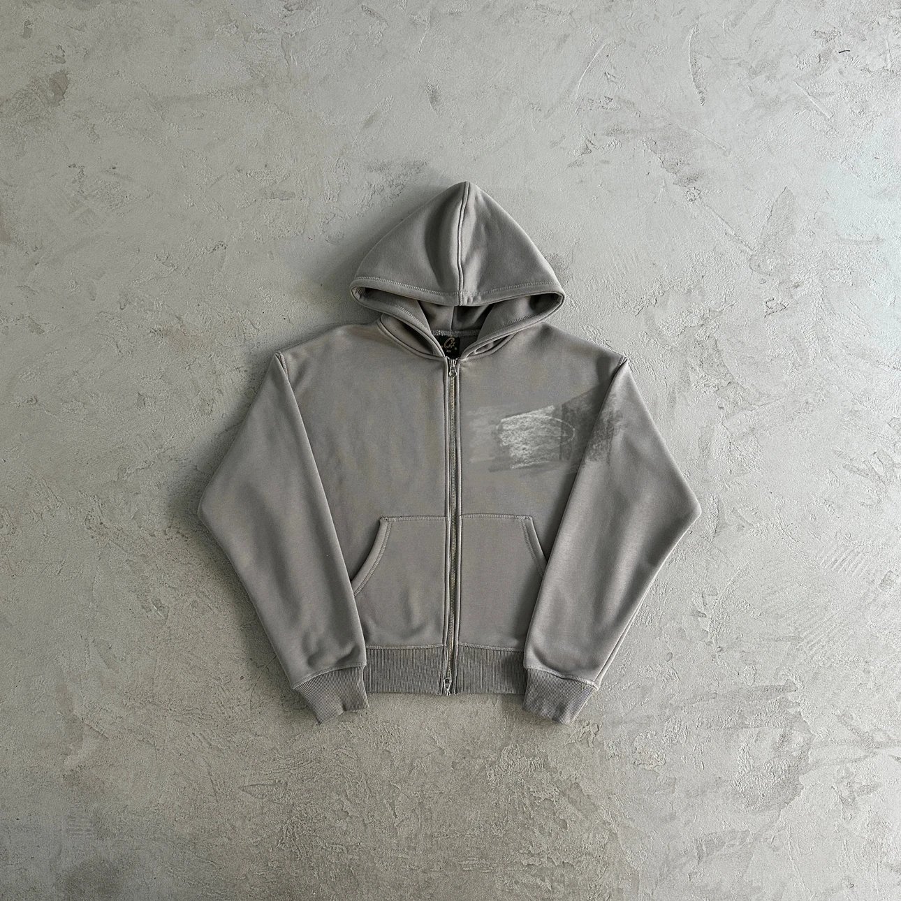 Corteiz Island Puff Print Tracksuit Grey