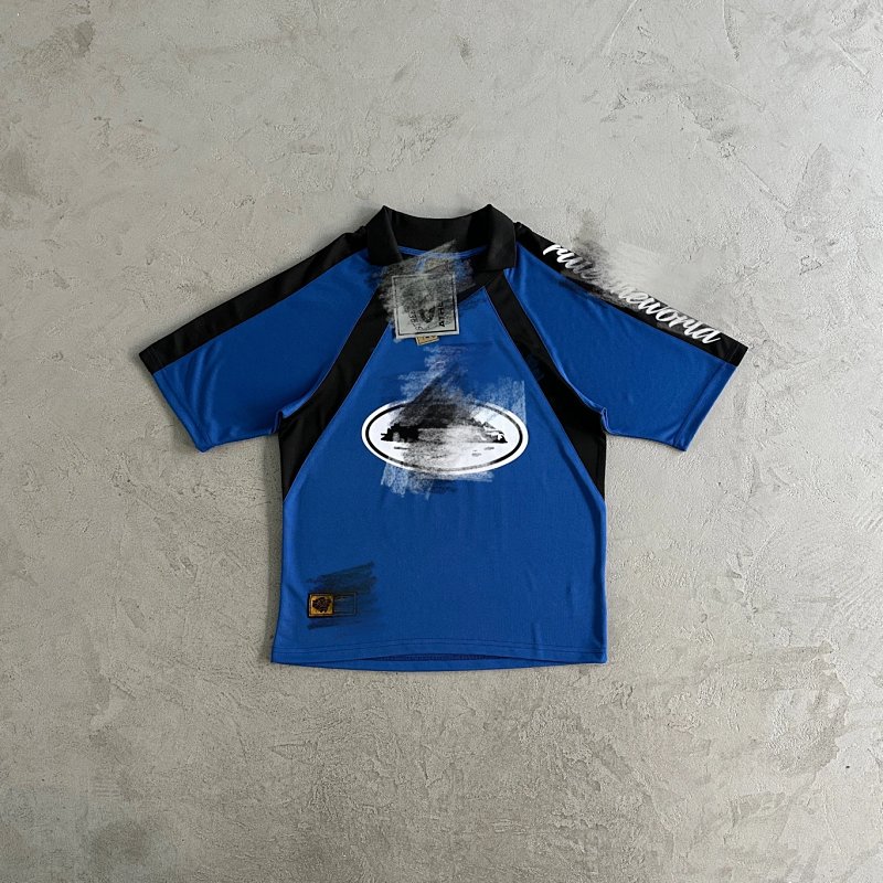 59¥ panel jersey-BLUE