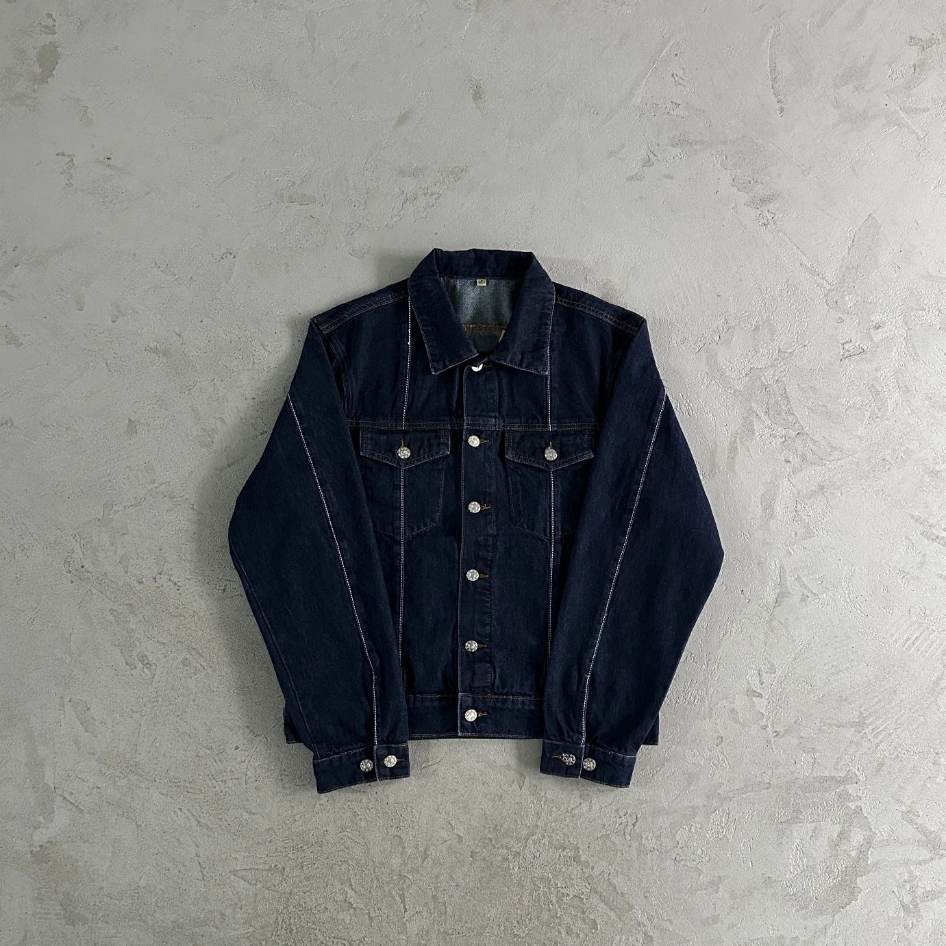 Edgy Star Denim Jacket