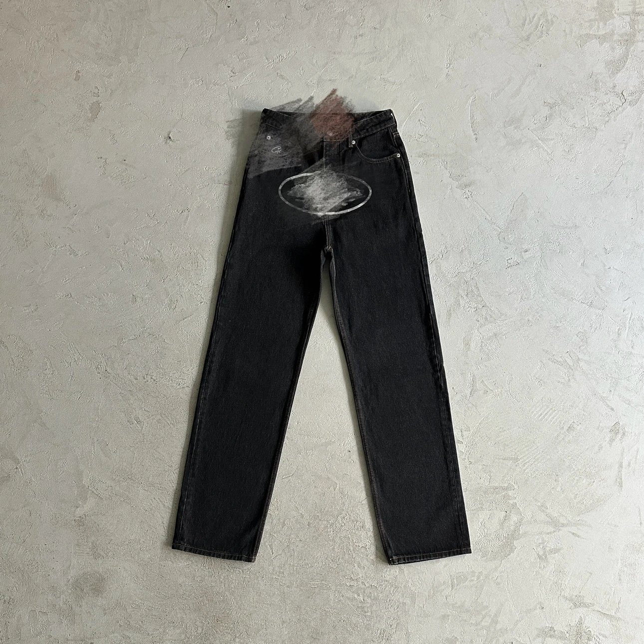 Island denim pants