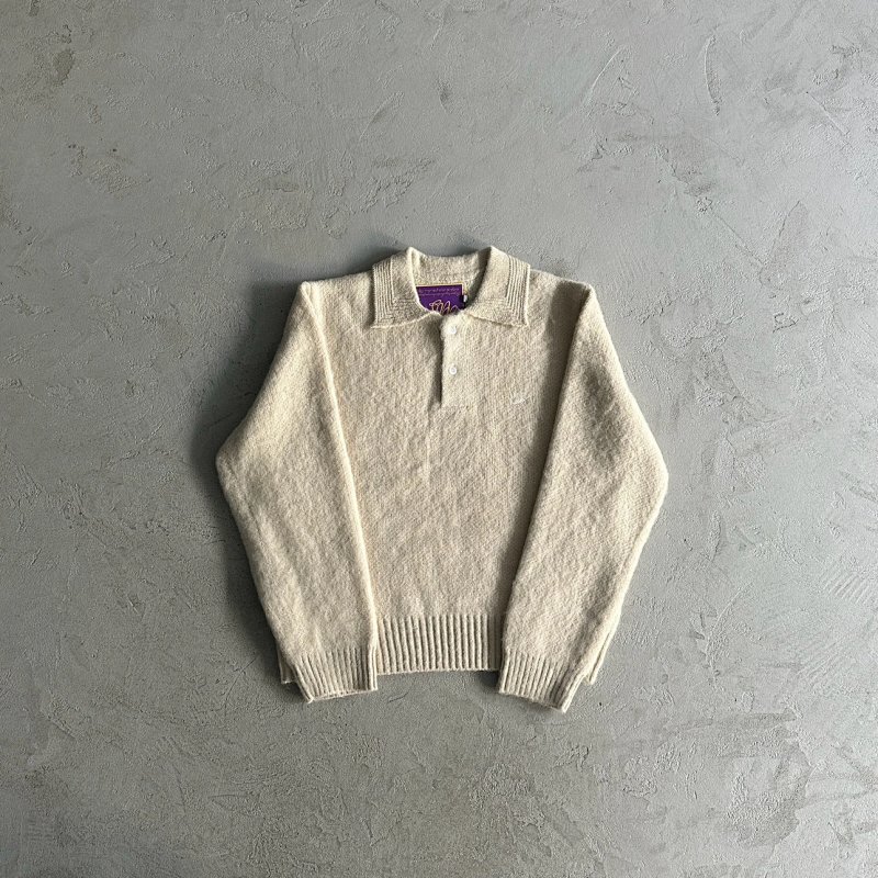 79¥ morehairfuzzy collar sweater-cream