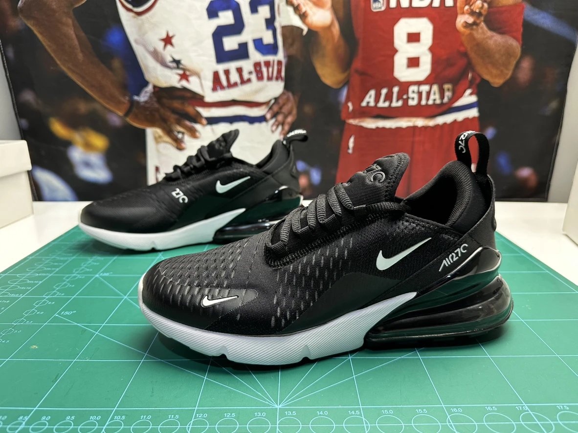 Air Max 270 retro fashionable and comfortable fabric low-top air cushion casual running shoes!