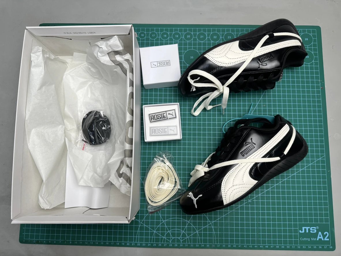 Rose x PUMA Speedcat series couple thin sole racing moral training double shoelaces comfortable and versatile life casual shoes