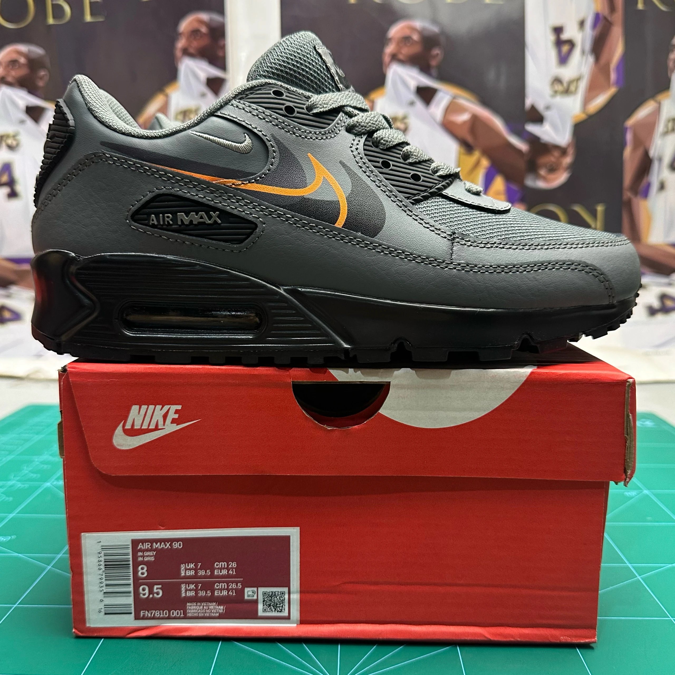 Black gray double hook/FN7870001