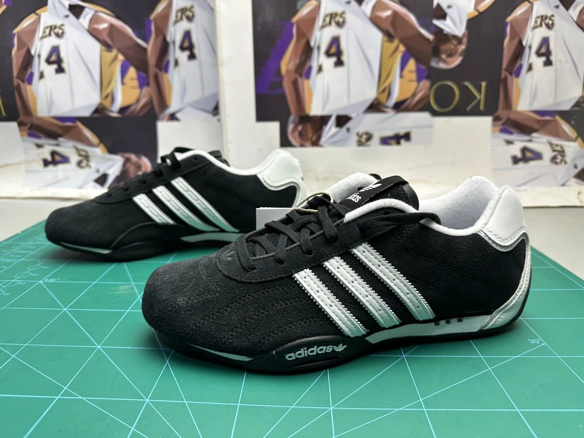 AD originals ADIRACER trendy sports racing shoes/Taekwondo wear-resistant first-layer calfskin