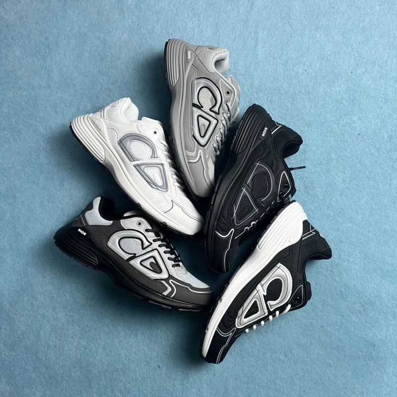 GZ batch D Australian B30 mesh fabric 3M reflective rubber wear-resistant outsole retro running shoes