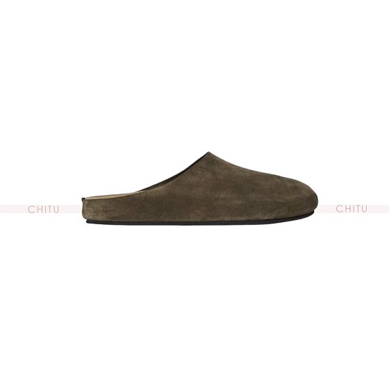 【 10 day delivery 】 Chitu's self owned ROW Buchen-M ü ller slippers are versatile for old money and fully imported with high silk gloss and cow suede texture. The material and ingredients are fully understood