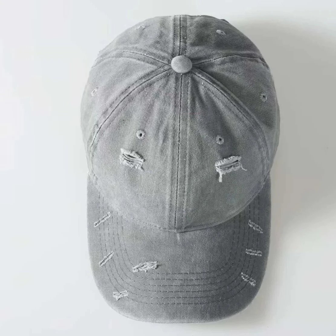 Other Distressed Cap Grey
