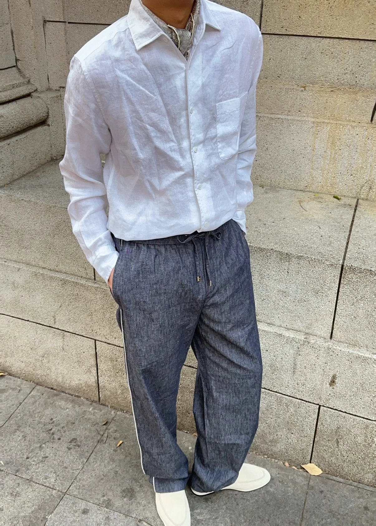 LP Linen Drawstring Pants