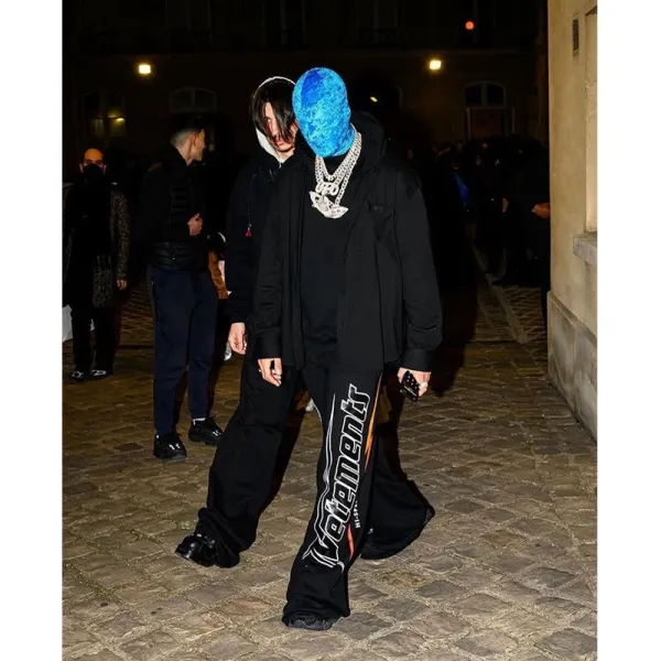 Vetements Hi-Speed Graphic Sweatpants Black - 8