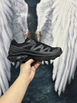 thumbnail for XT-6 Eclipse Black Stable Spot Shock Absorption, Wear-Resistant Anti-Slip, Low Top, Outdoor Recreational Sports Hiking Boots, Running Shoes