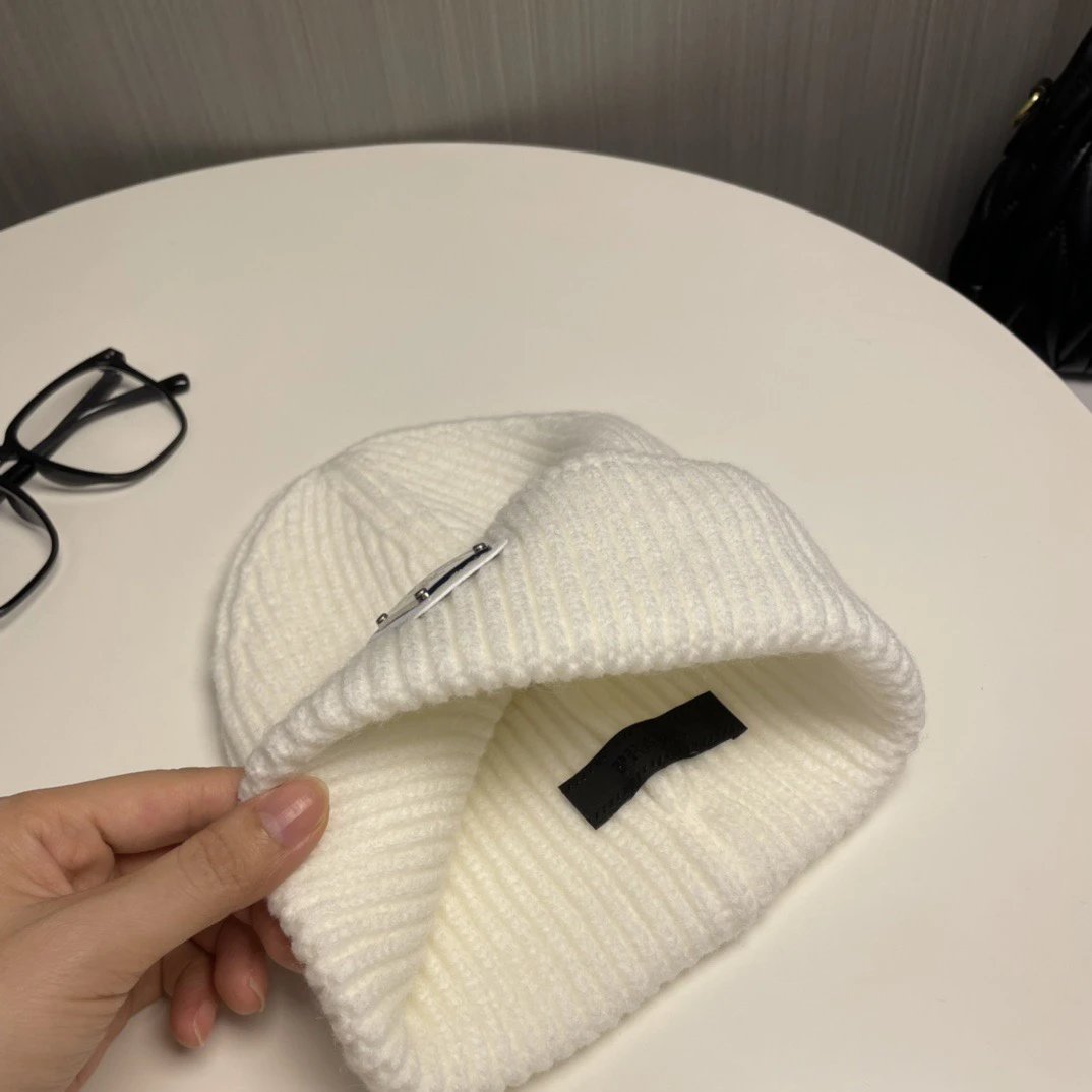 Prada Re-Nylon Beanie White - 5