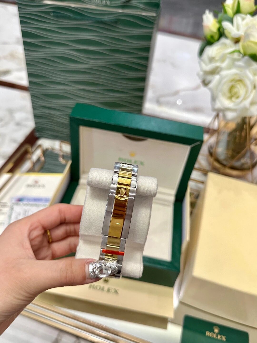 DIY不涉及任何品牌316 stainless steel safety buckle strap  movement top automatic mechanical movement   4