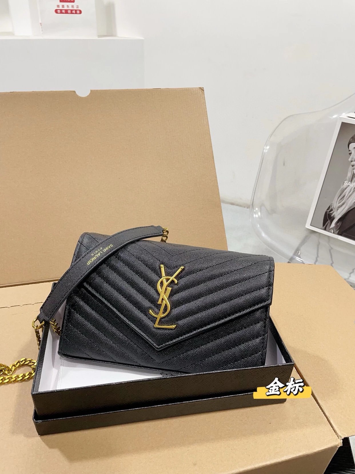 女包单肩信封鱼子酱新时尚斜挎小方包273650 3