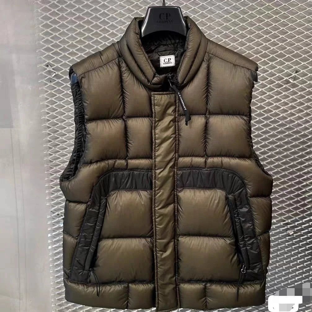 New autumn and winter warm white down jacket vest