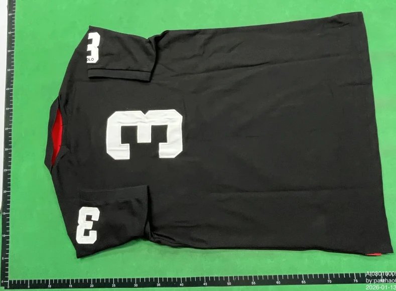 翻领刺绣城市T恤多款with qc  14