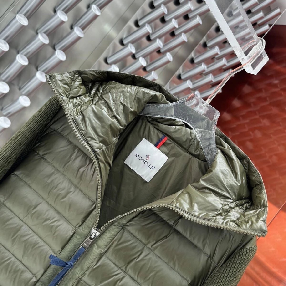 Top quality  新款针织拼接休闲羽绒服 3款 15
