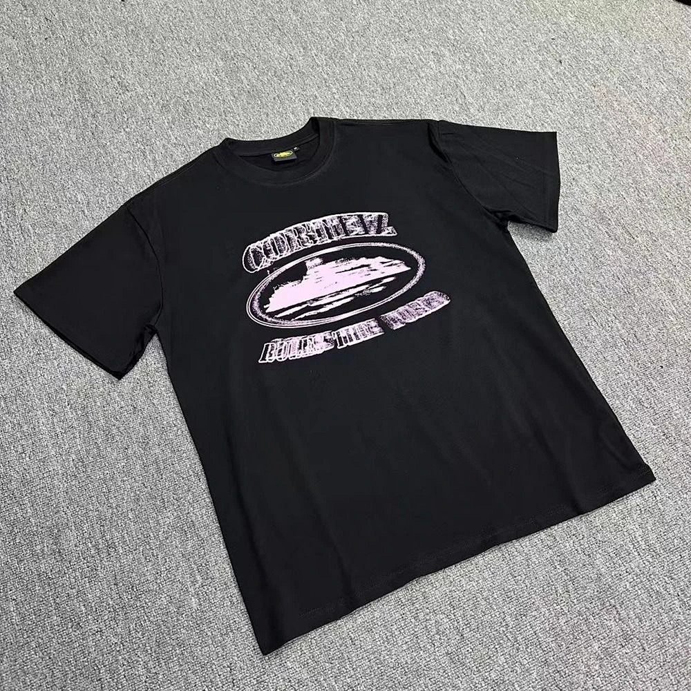 200g Cotton Printed Casual Loose Short-Sleeve T-Shirt (Multiple Styles)