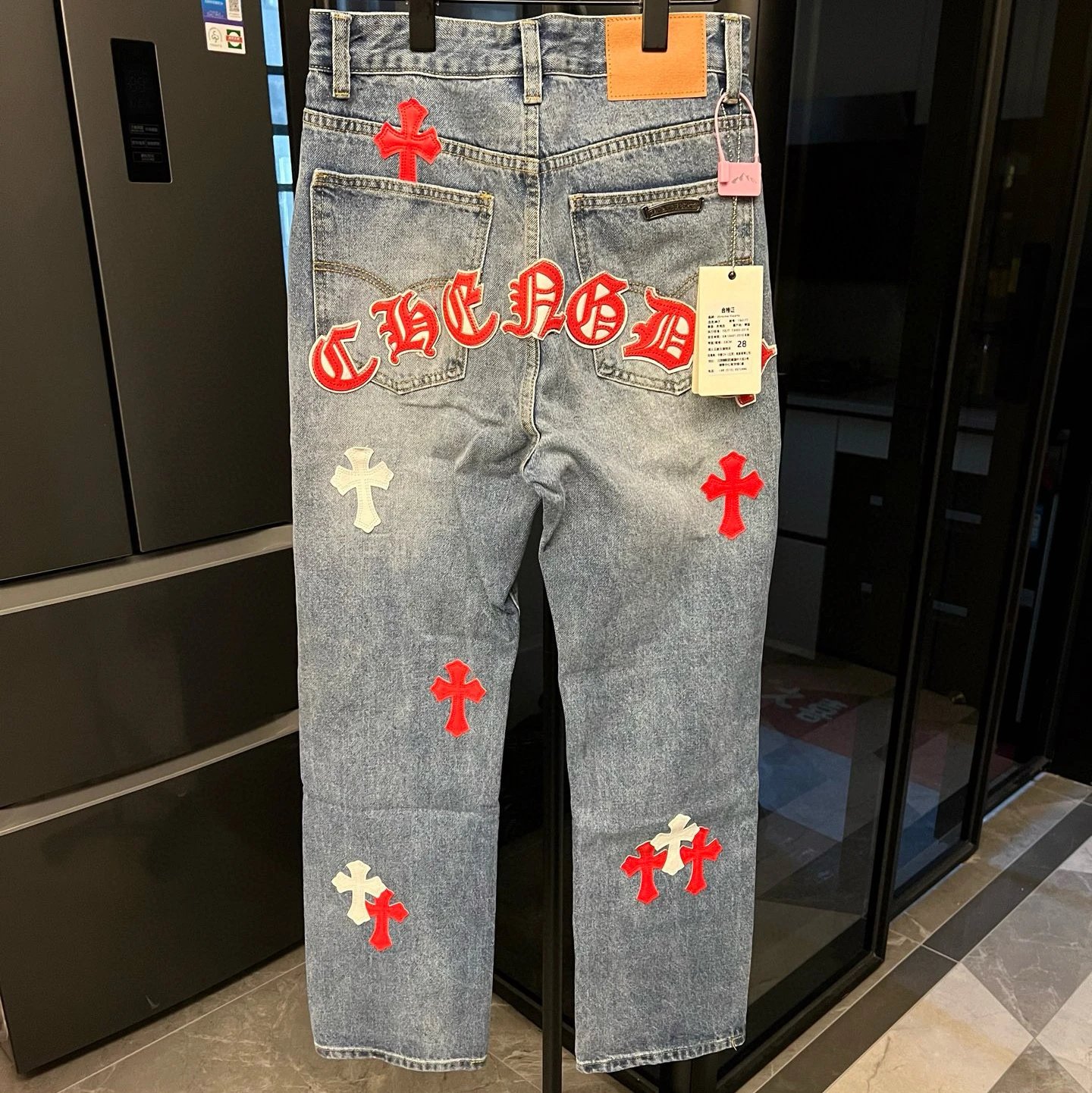 YD 1:1 限定款牛仔裤 272705