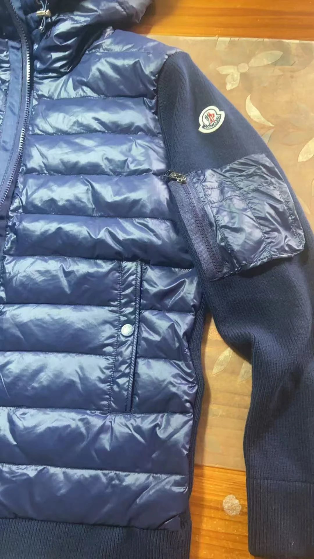Top quality  新款针织拼接休闲羽绒服 3款 11