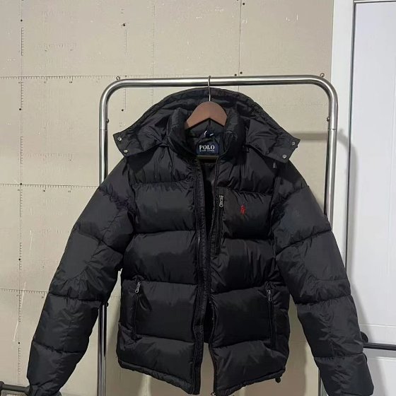 Top Men's High end New Thick Hooded Windproof and Cold proof Warm Sports Cotton Jacket