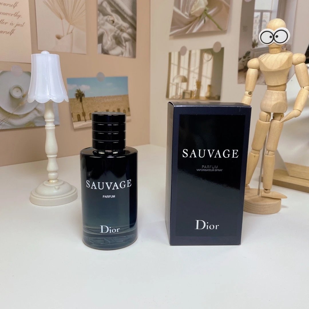 Dior Sauvage Parfum Black Bottle Perfume - 1