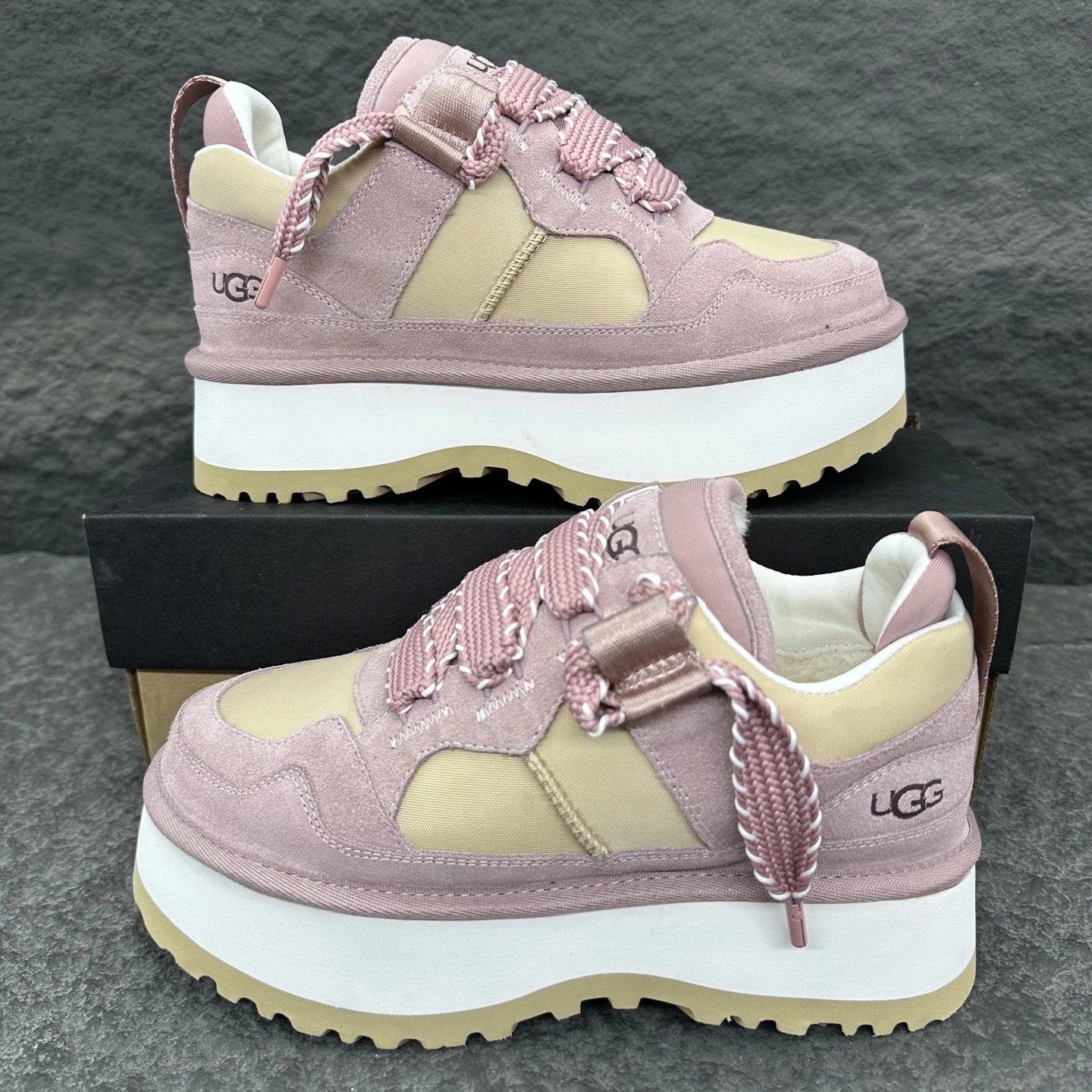 2 Thick Sole Pink