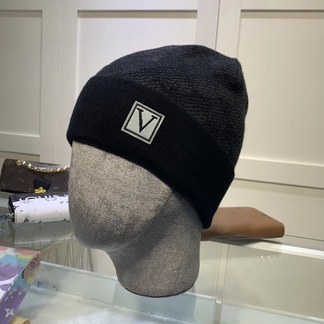 Valentino V-Logo Beanie Black product detail 7 in Litbuy spreadsheet finds