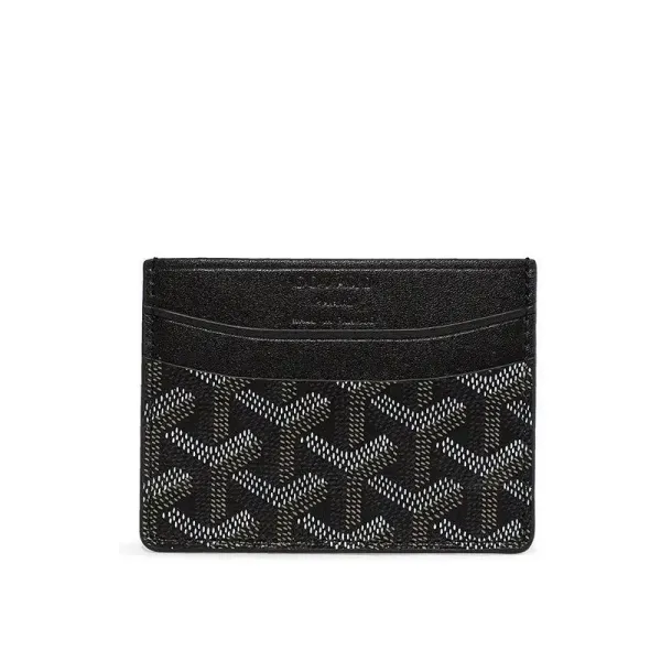 Goyard Saint Sulpice Card Holder Black - 1