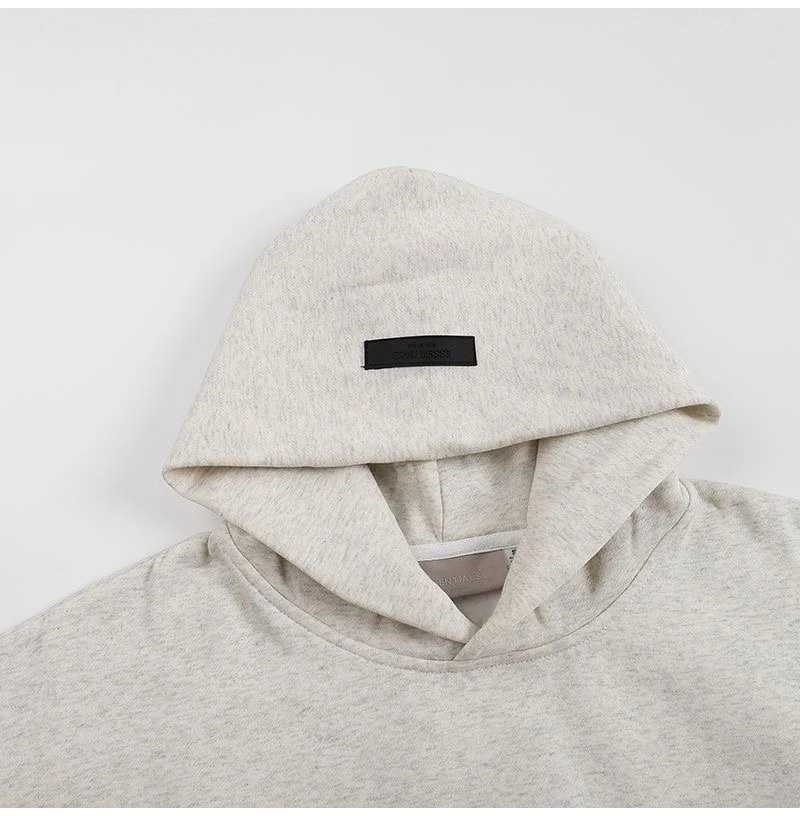 Fear of God Essentials Hoodie and Sweatpants Set Gray Tracksuit - 9