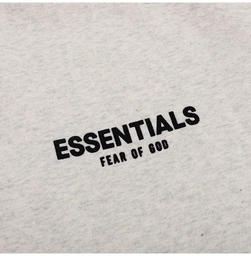 Fear of God Essentials Hoodie and Sweatpants Set Gray Tracksuit - 11
