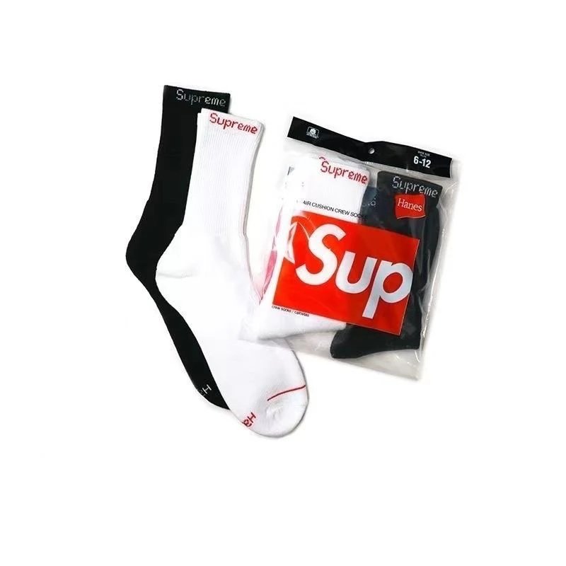 Men's Terry Sole Sports Socks, White Athletic Socks