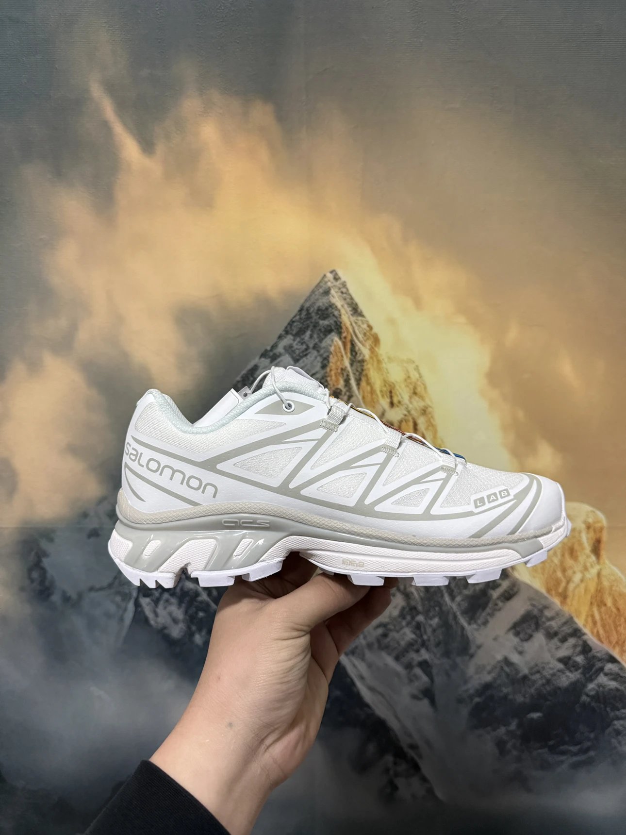 XT-6 GTX Waterproof Trail Running Shoes - Cushioned, Durable, Slip-Resistant Low-Top Outdoor Hiking & Casual Sneakers - All Black