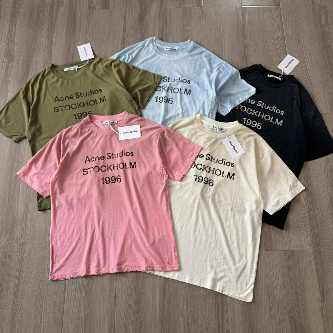 Unbeatable Deal! ACN 1996 Collection Cotton Linen Short Sleeve Tees - 10 Colors Available / Original Design