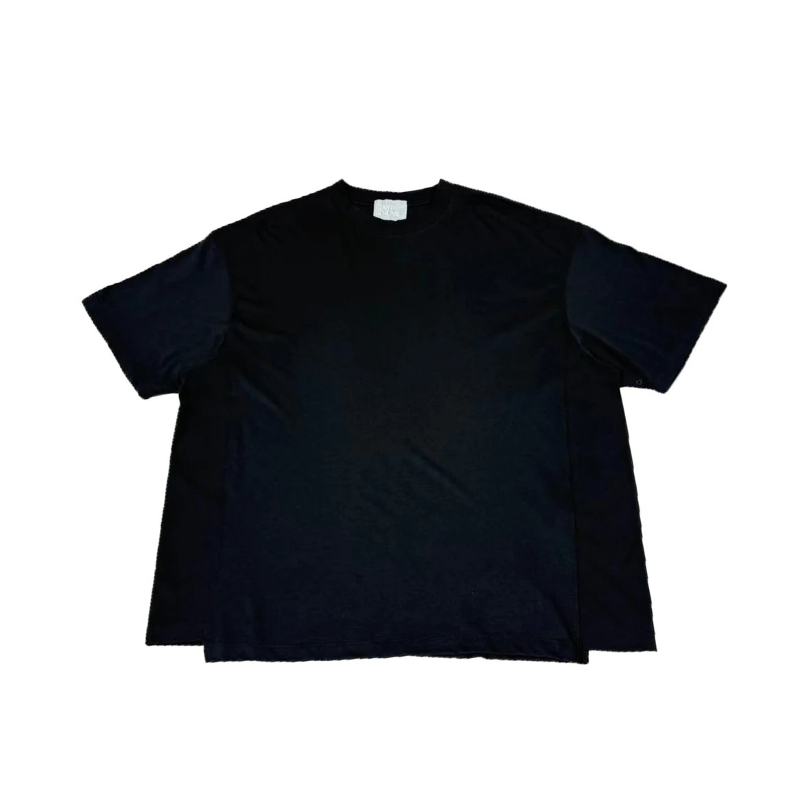Wool Blend Short-Sleeve Tee Retro Style
