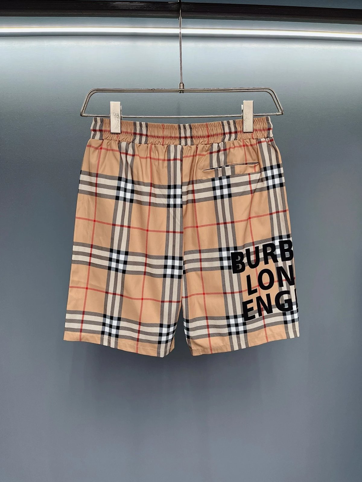 Burberry Check-Trimmed Swim Shorts Black product detail 16 in Litbuy spreadsheet finds