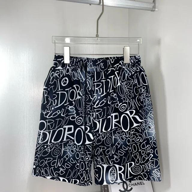 Dior Shorts Logo-print drawstring product detail image 13